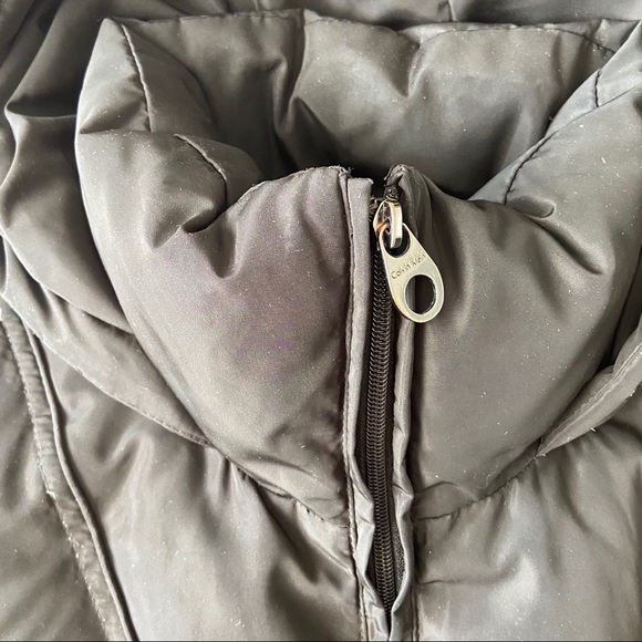 Calvin Klein black puffer jacket size Medium - Picture 4 of 11